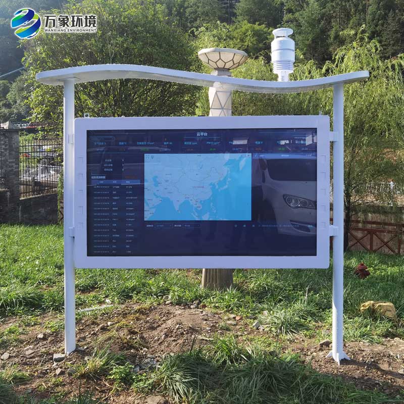 什么是全彩屏一體化負氧離子監測站？