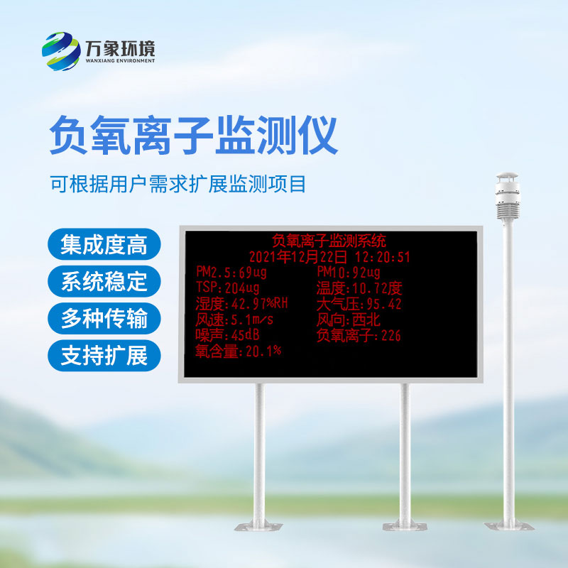 大氣負(fù)氧離子自動監(jiān)測系統(tǒng)