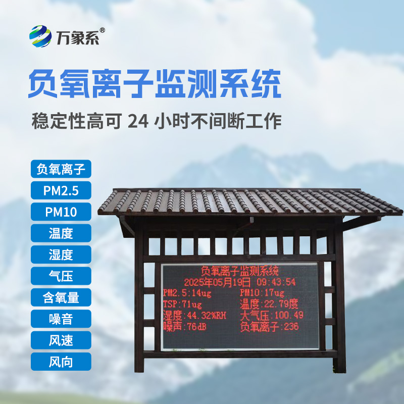 從數(shù)據(jù)到行動(dòng)：負(fù)氧離子生態(tài)環(huán)境監(jiān)測(cè)系統(tǒng)如何推動(dòng)環(huán)境保護(hù)？