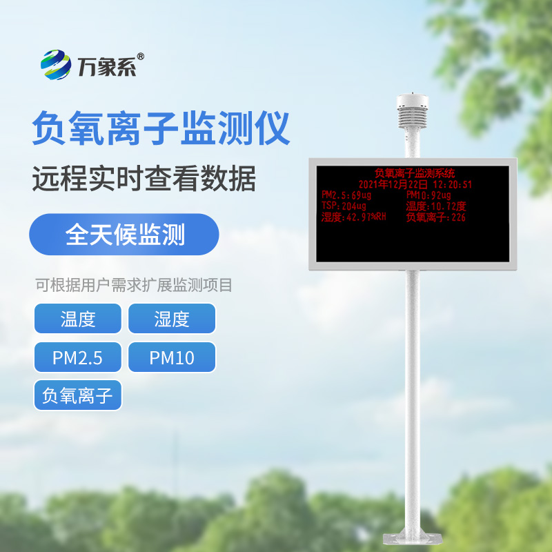 負(fù)氧離子監(jiān)測站