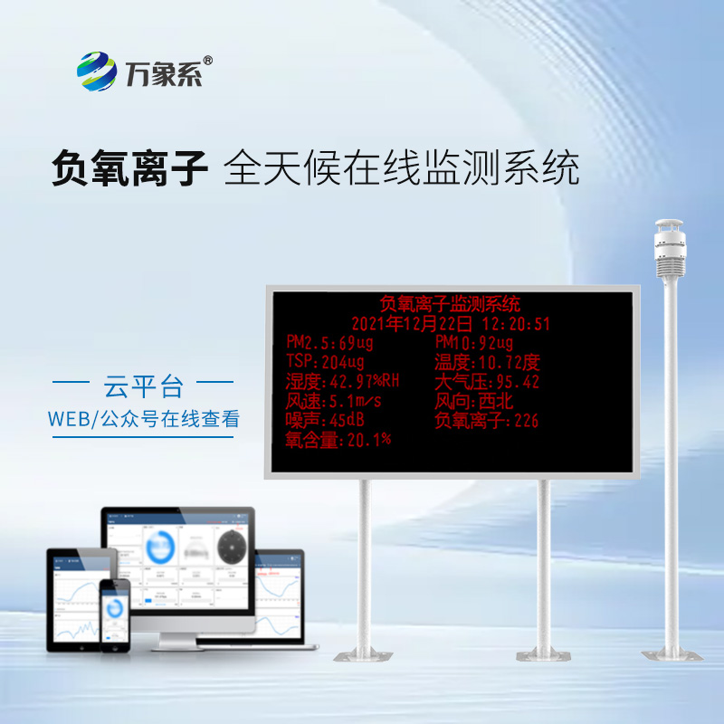 大氣負氧離子自動監測系統為何受歡迎？